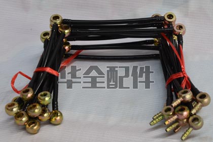 495  K4100柴油發(fā)電機(jī)組噴油器回油管